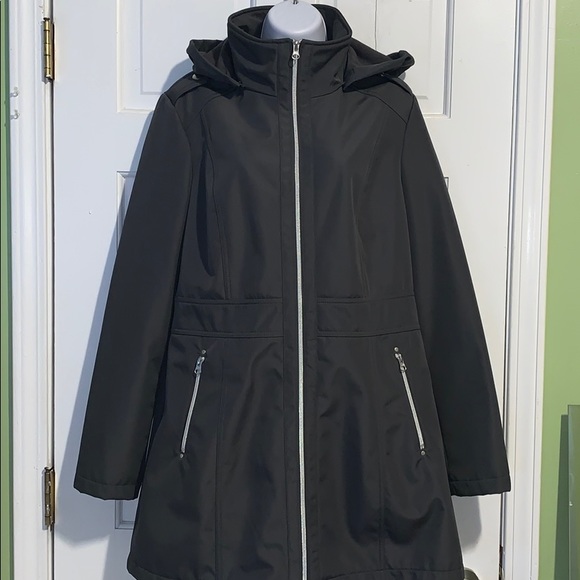 Sebby collections Soft Shell long jacket - Picture 7 of 7